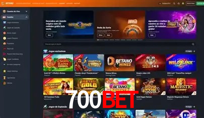 Loterias online na 700bet